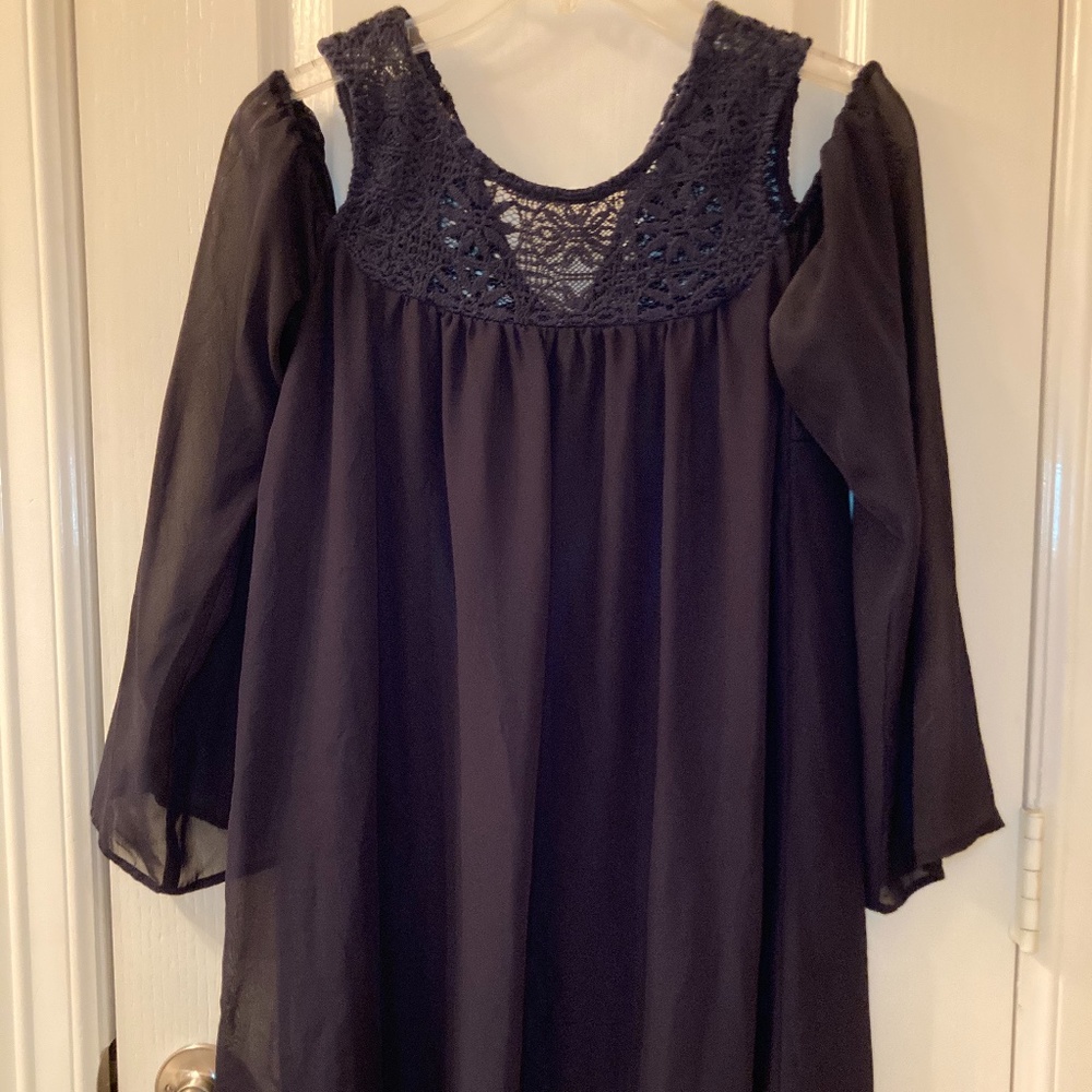 Navy Blouse